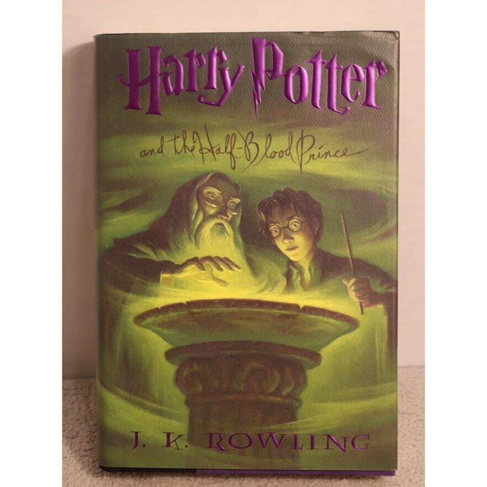 Harry Potter Half-Blood Prince Book First American Edition Print Error HCDJ